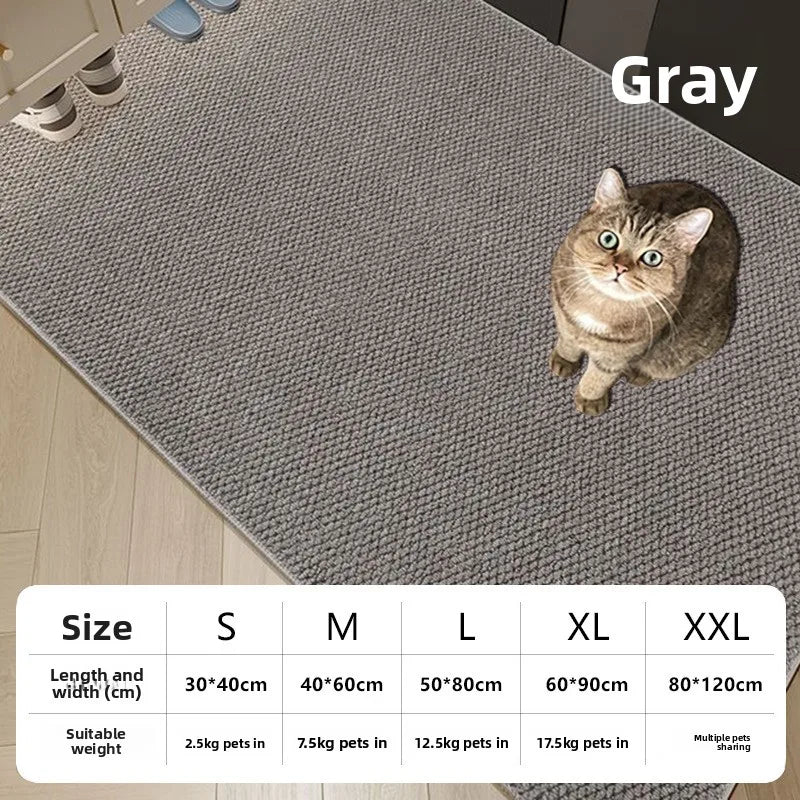 Cat Scratching Mat Sisal Like Wear Resistant Non Slip Stable For All Seasons Grinding Claw cat scratch